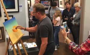 Lawrence Coulson Painting Live